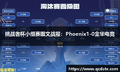 挑战者杯小组赛图文战报：Phoenix1-0金华电竞